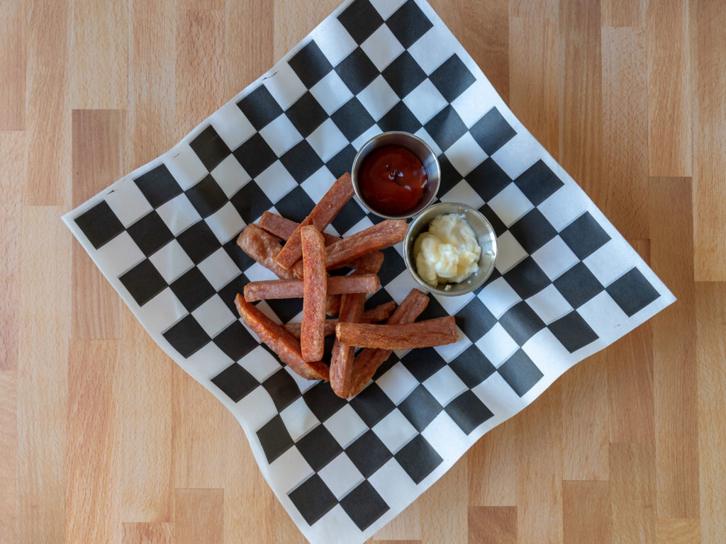 Air fried spam fries overview