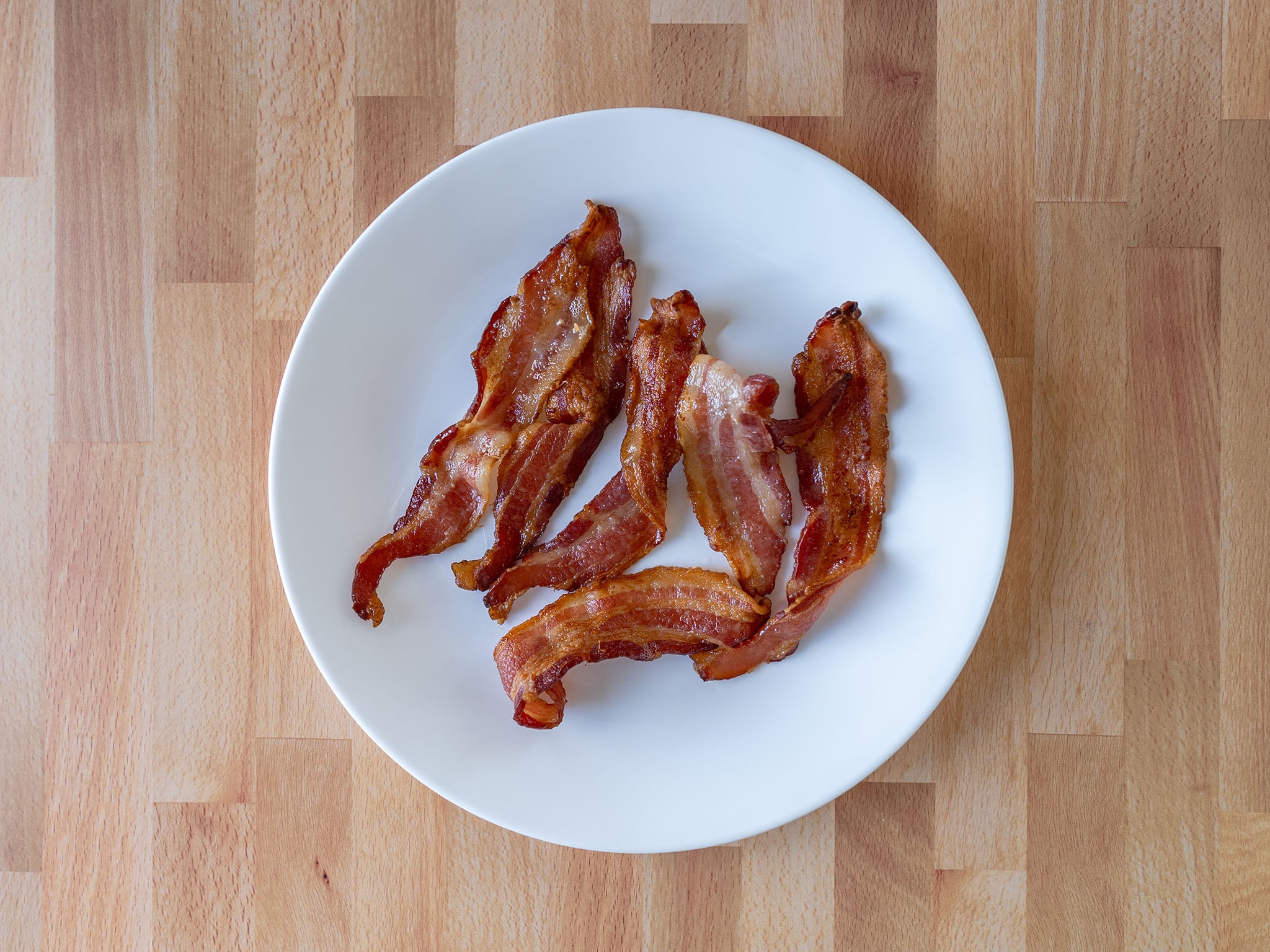 Oven baked bacon