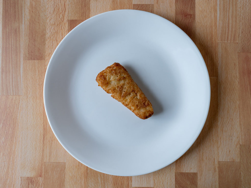 Air fried Gorton's Beer Battered Whole Fillets