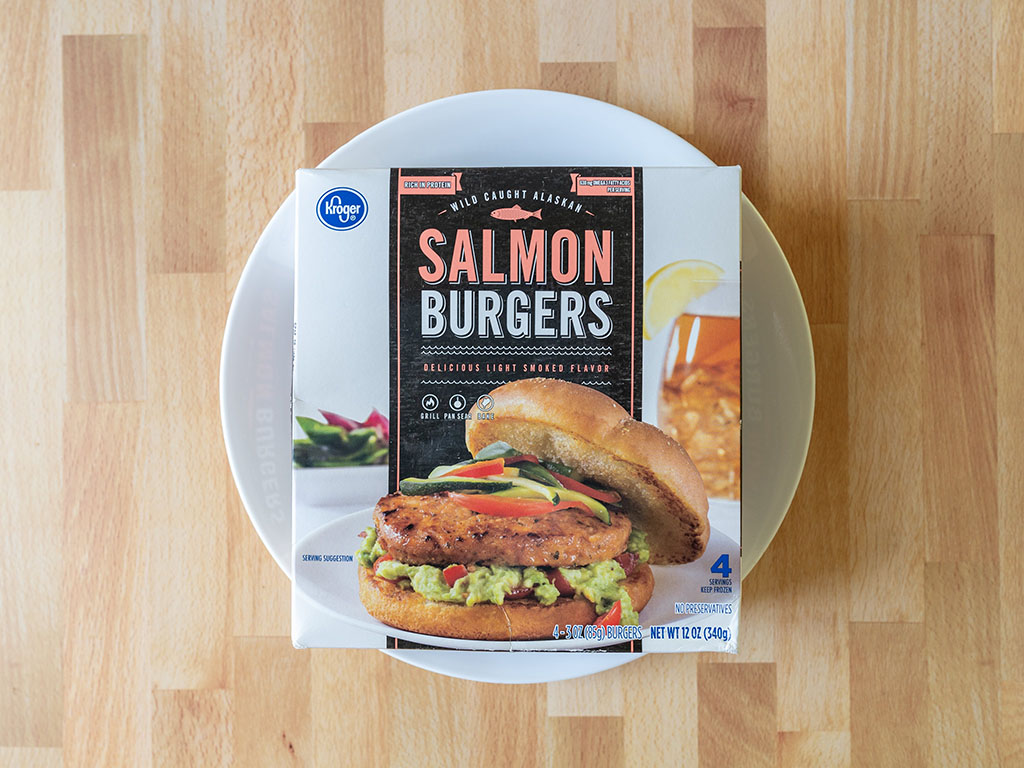 Kroger Salmon Burgers