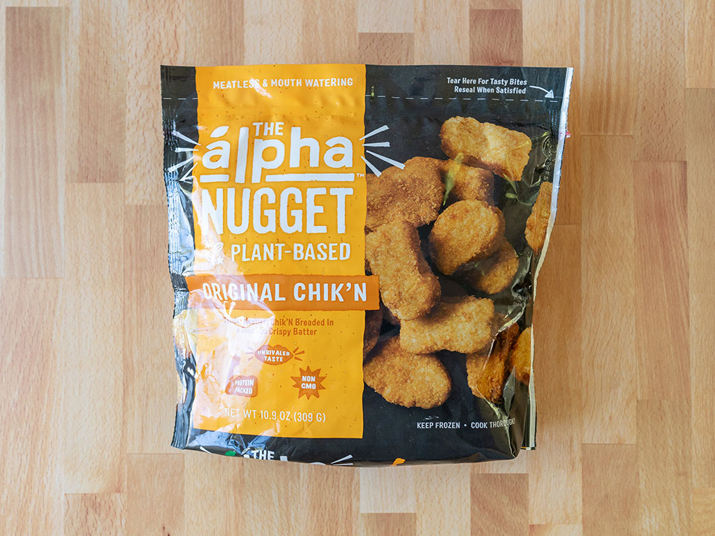 How to air fry Alpha PlantBased Original Chik’N Nuggets