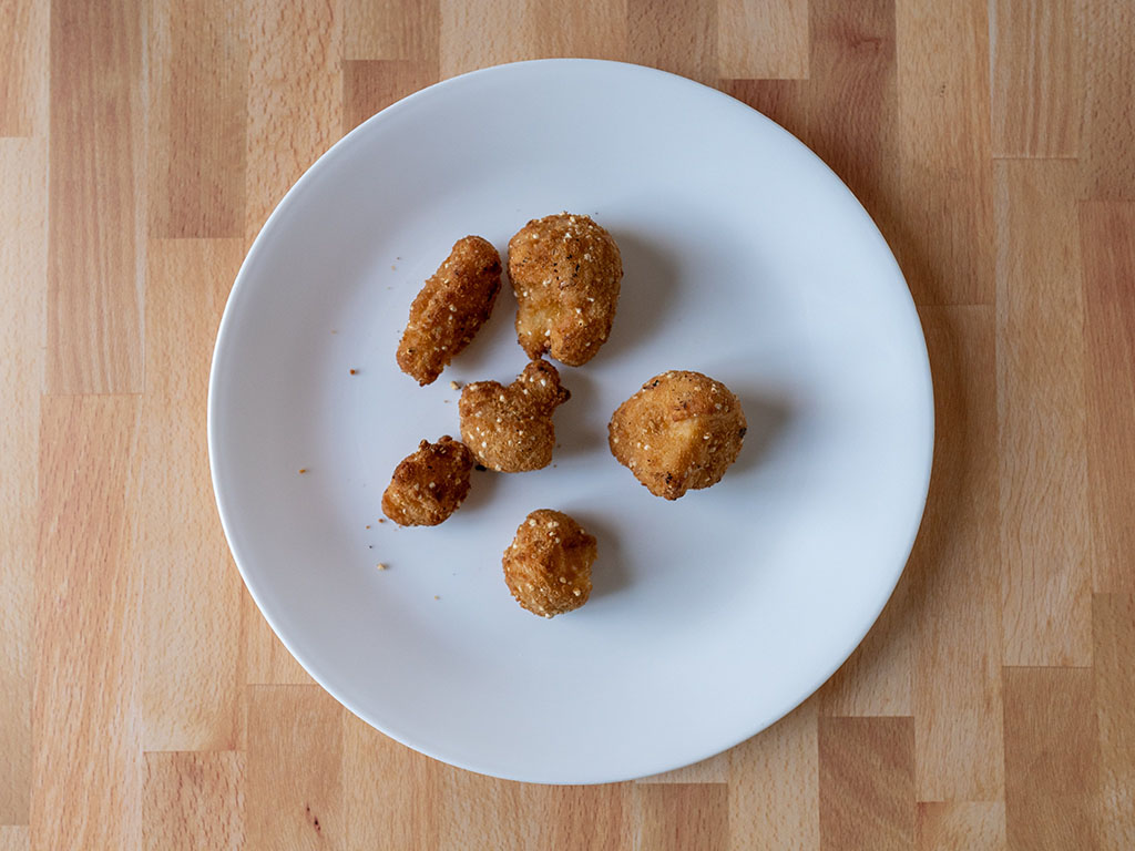 Air fried Bird's Eye Cauliflower Wings