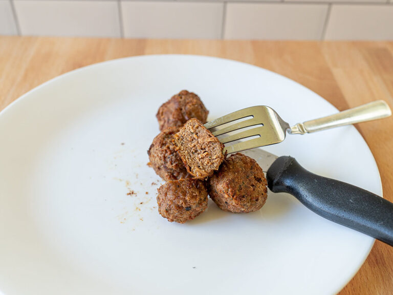 How to air fry Beyond Meatballs