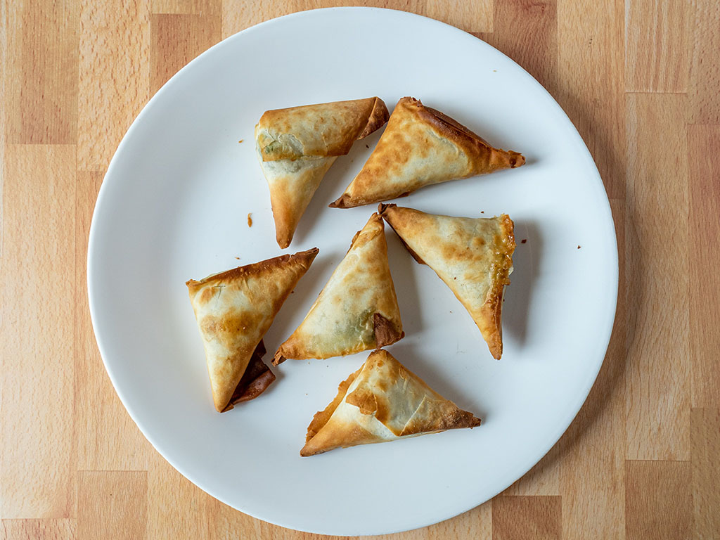 Air fried Whole Foods Spinach And Cheese Spanakopita