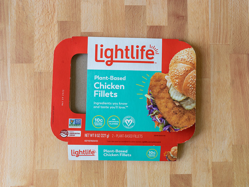 How to air fry Lightlife Plant-Based Chicken Fillets